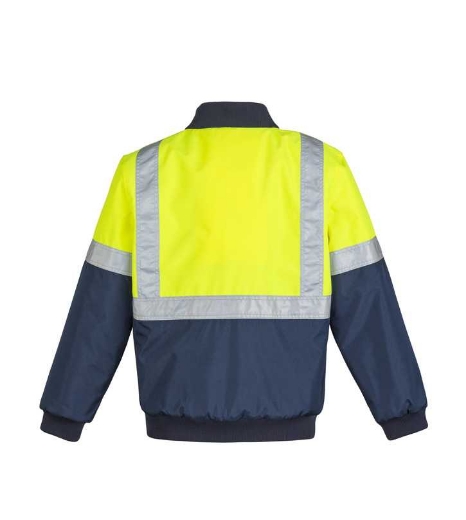 Picture of Syzmik, Mens Hi Vis Quilted Flying Jacket